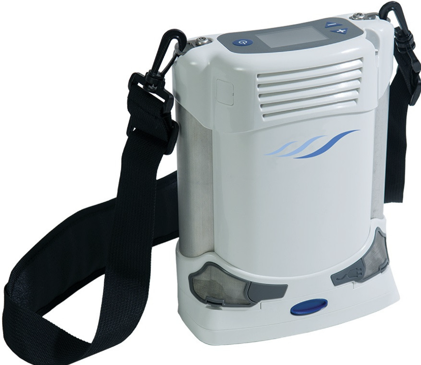 portable oxygen tank supplies medical equipment